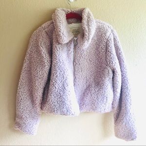 Light Pink Teddy Jacket!